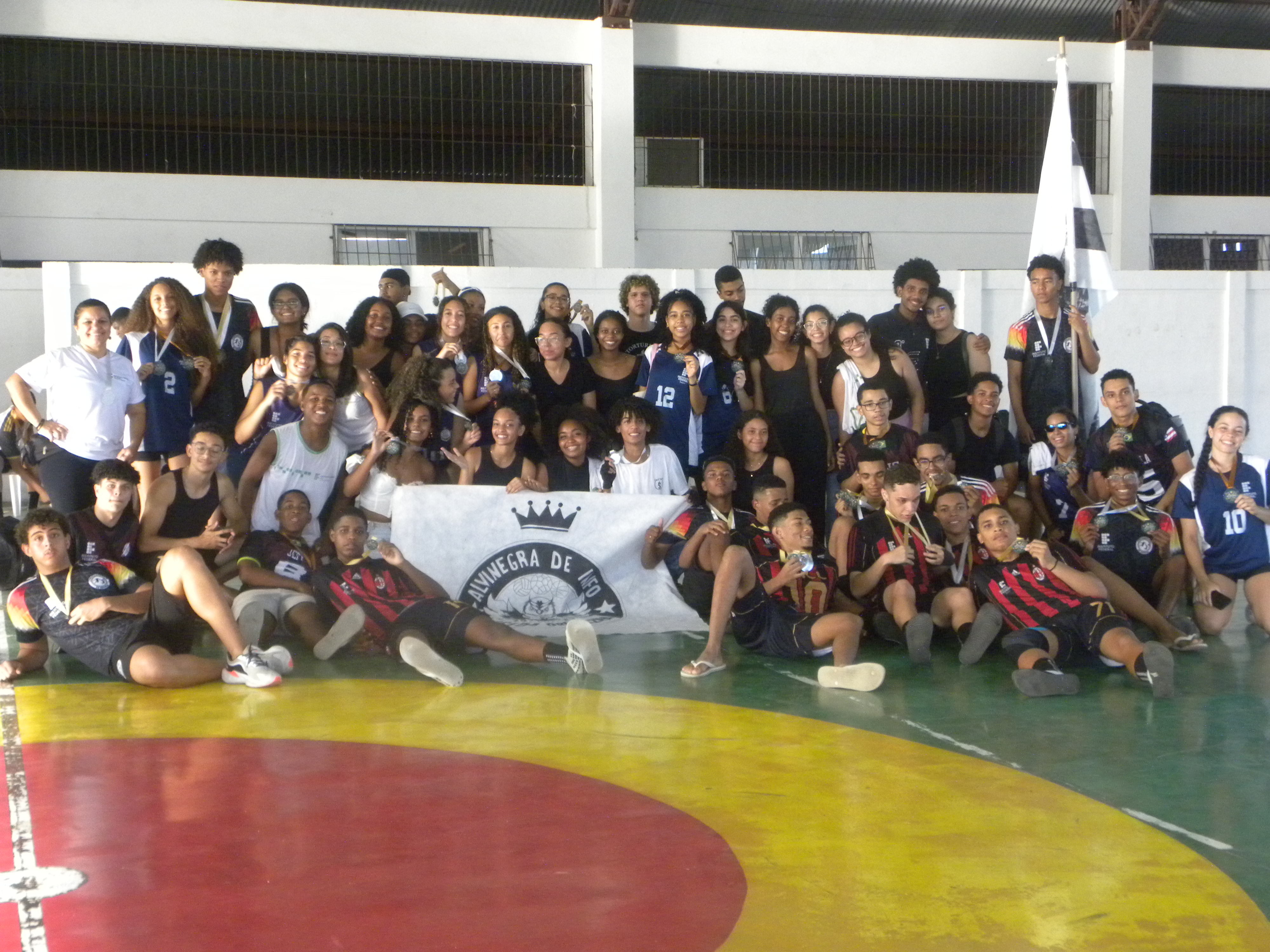 Membros da torcida